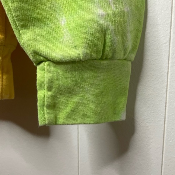 The Chainsmokers 2019 World War Joy Blue Tie Dye Concert Hoodie Size Small - Picture 7 of 12